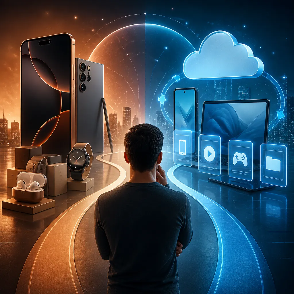 Yeni smartfon almaq, yoxsa abunə olmaq? Apple və Samsung cihaz bazarını dəyişir