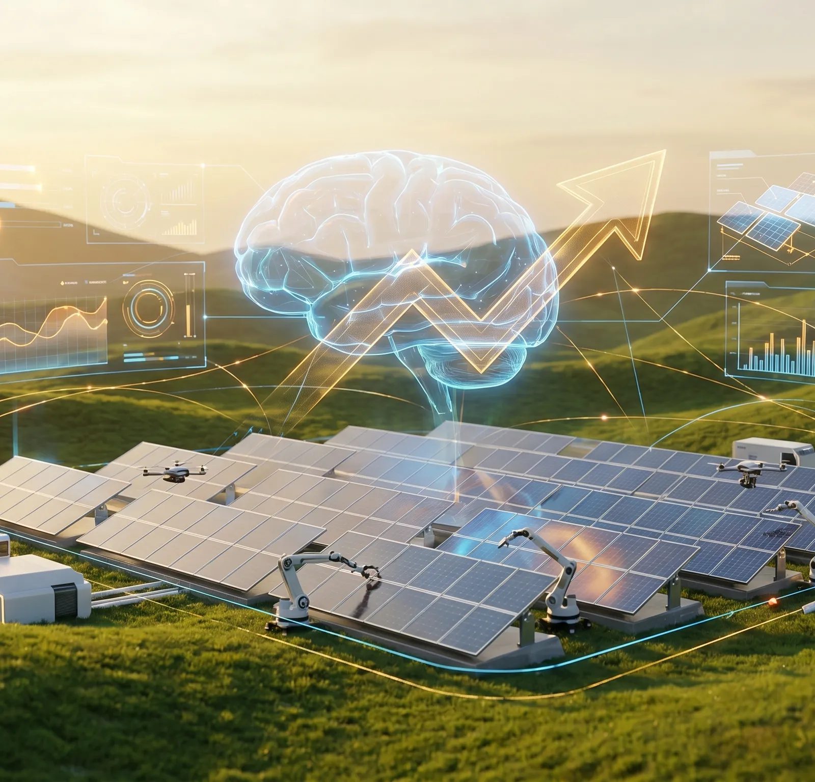 AI analizləri: Günəş enerjisi üçün daha az yer tələb olunur