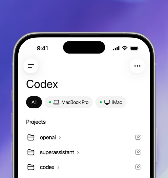 Codex mobil cihazlarınıza gəlir: OpenAI-dan böyük yenilik!