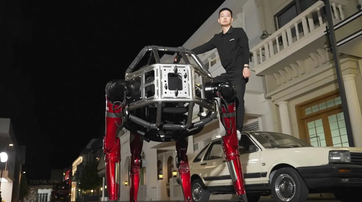 Əslində Alına Bilən Nəhəng Mecha Robot: Unitree GD01