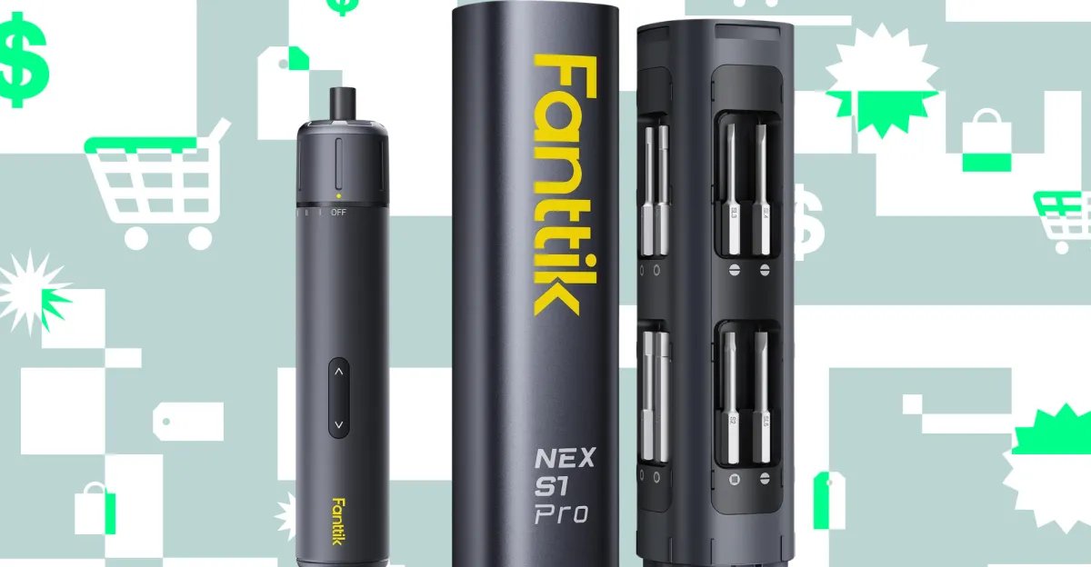 Fanttik S1 Pro Elektrik Tornavida İndi 50% Endirimlə Satılır