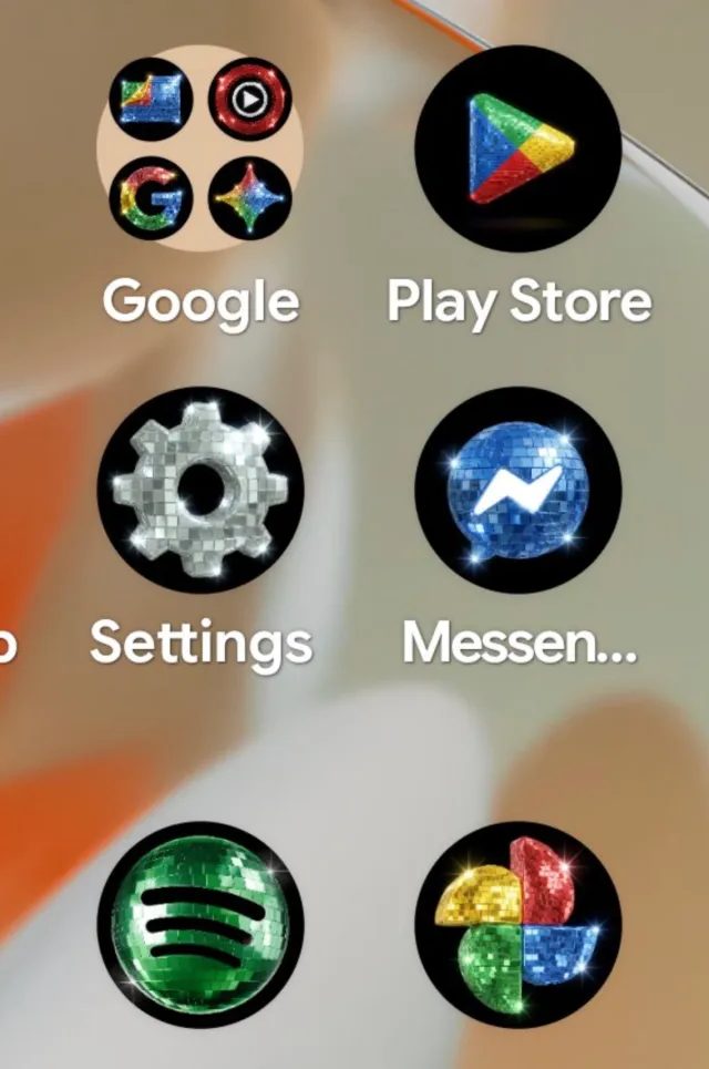 Google Disco İkonları ilə Android-i Rəngləndirir