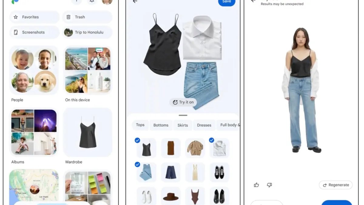 Google Photos Yeni AI Aləti ilə Geyimlərinizi Yaddaşda Saxlayacaq