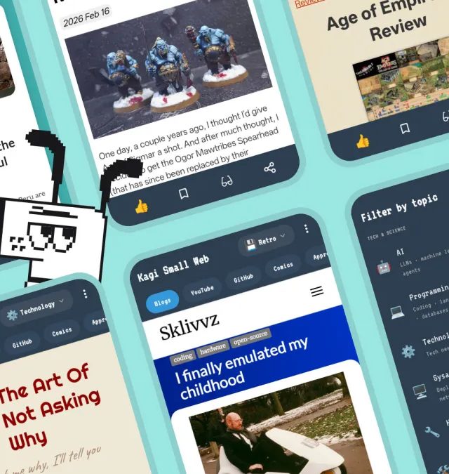 Kagi'nin 'Kiçik Veb' Mobil Cihazlara Gəlir