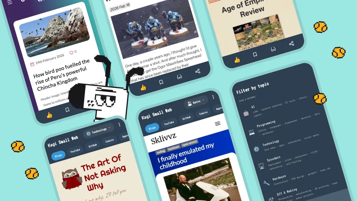 Kagi'nin 'Kiçik Veb' Mobil Cihazlara Gəlir