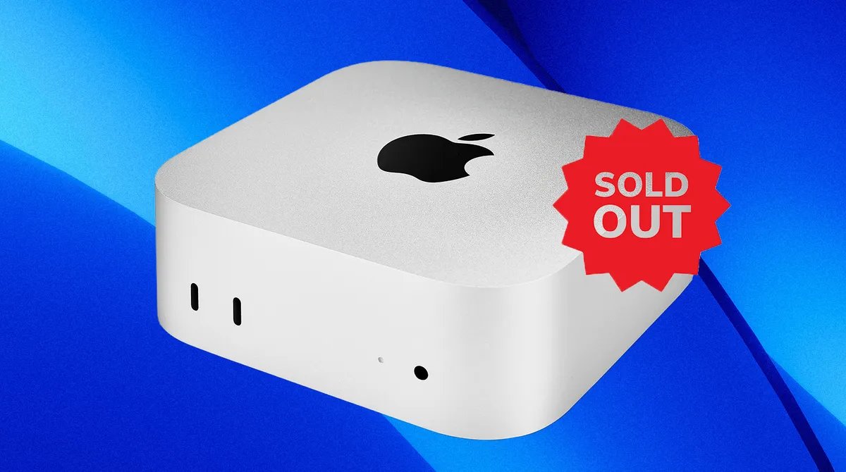 Mac Mini'ni Əldə Etmək Bir Neçə Ay Çətin Olacaq