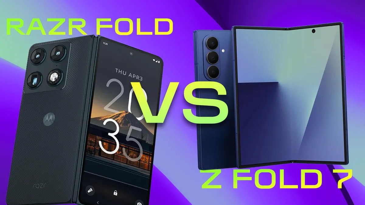 Motorola Razr Fold və Galaxy Z Fold 7: Kitab Üslubunda Telefonlar Necə Müqayisə Olunur?